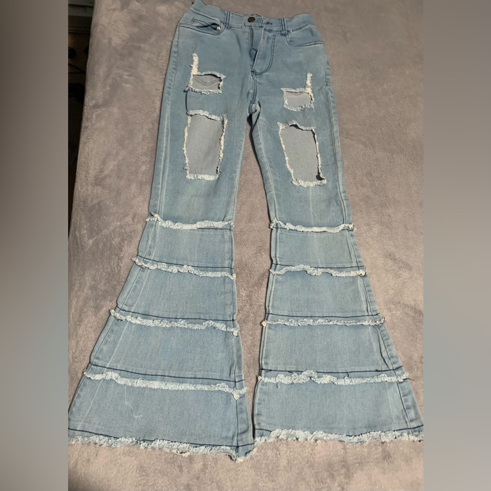 Daisy Bell Bottom Jeans